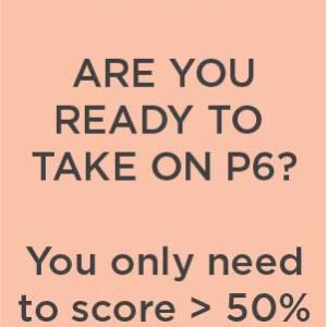 Are you ready for primary 6 test 1