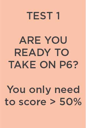 Are you ready for primary 6 test 1